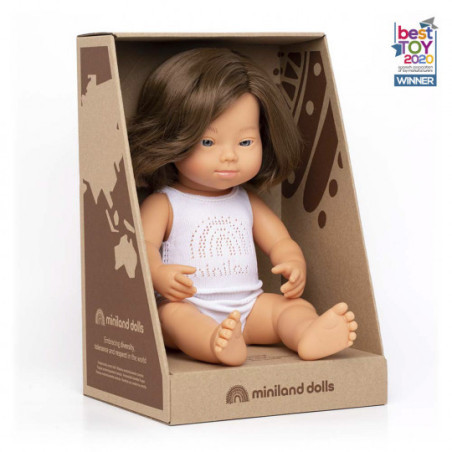 Miniland - Docka Lisa, 38 cm