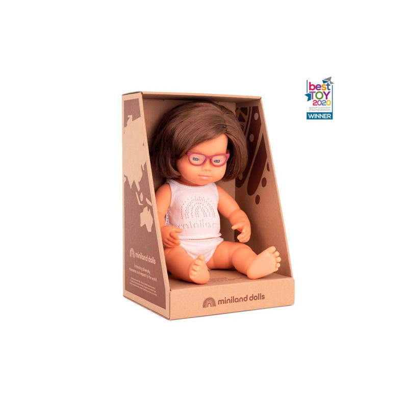 Miniland - Docka Lotta, 38 cm