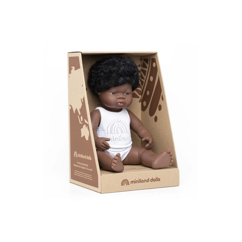 Miniland - Docka Jordan, 38 cm