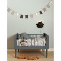 Roommate - Kite bedset Baby, grey/black