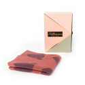 Pellianni - Knitted blanket organic red
