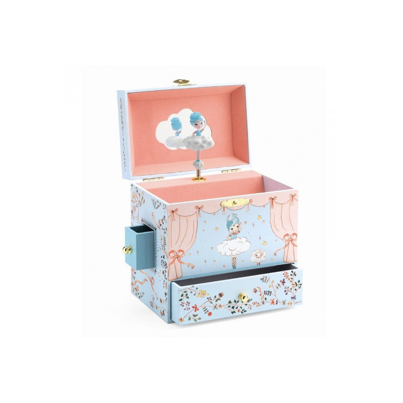 Djeco - Smyckeskrin med speldosa, Ballerina on stage