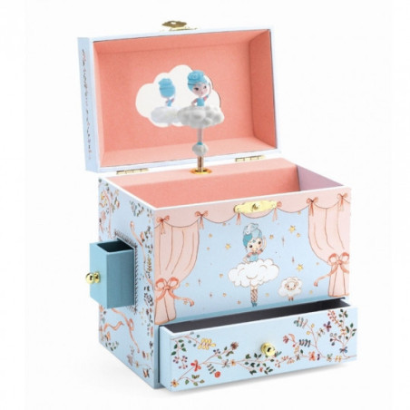 Djeco - Smyckeskrin med speldosa, Ballerina on stage