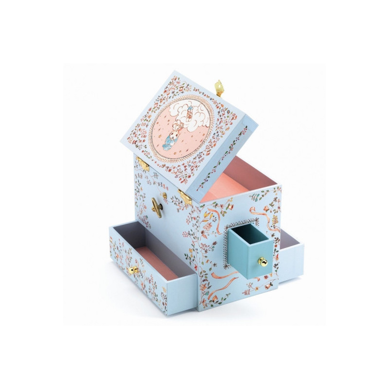 Djeco - Smyckeskrin med speldosa, Ballerina on stage