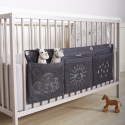 Roommate - Wall Pockets - Vågrät Anthracite