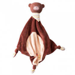 Tikiri - Bear Comforter with rubber head