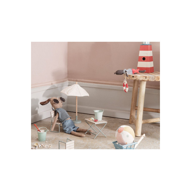 Maileg - Garden set, table with chair and bench