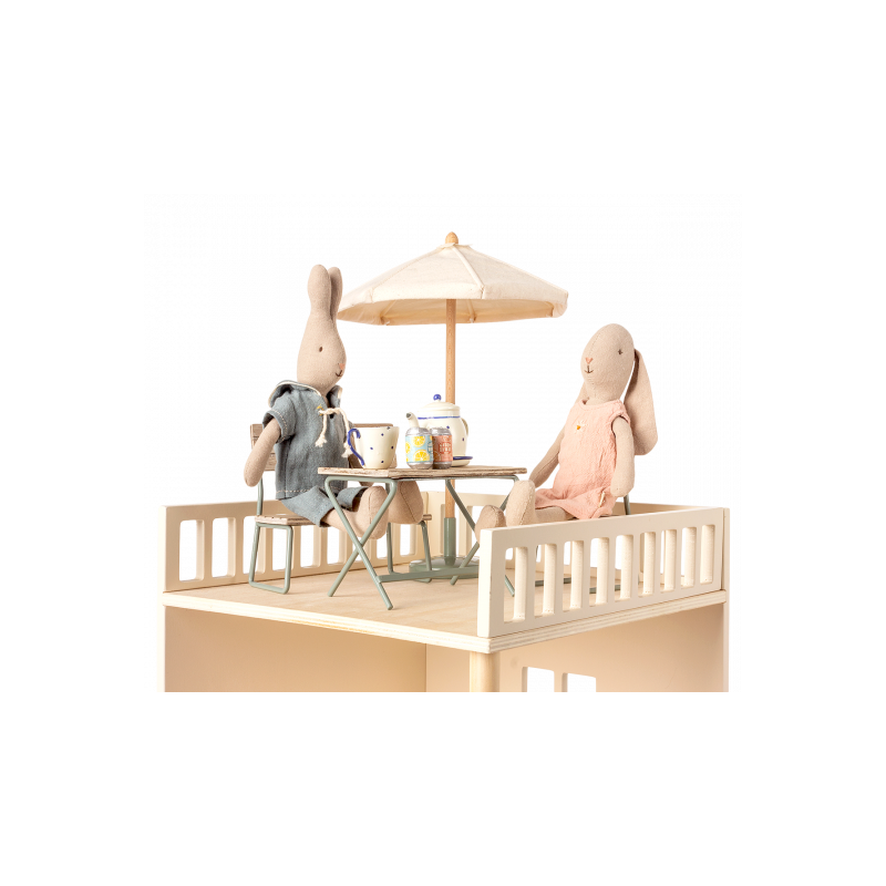 Maileg - Garden set, table with chair and bench