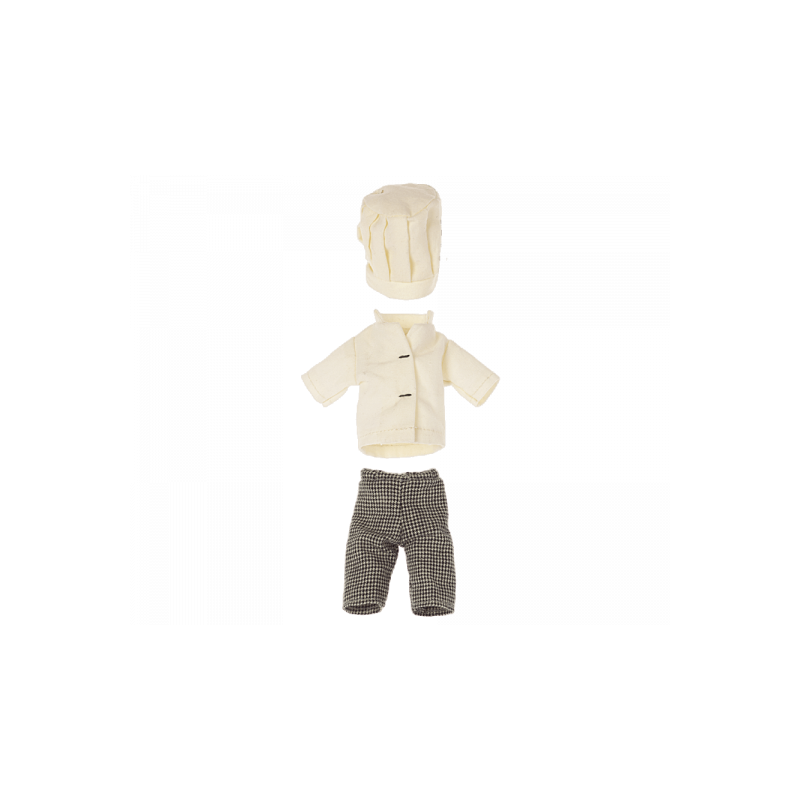 Maileg - Chef mouse w. soup pot and spoon