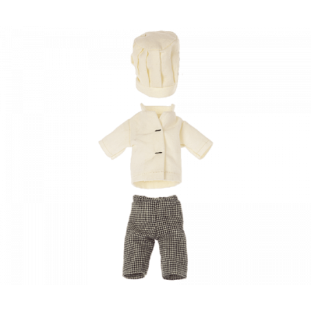 Maileg - Chef mouse w. soup pot and spoon