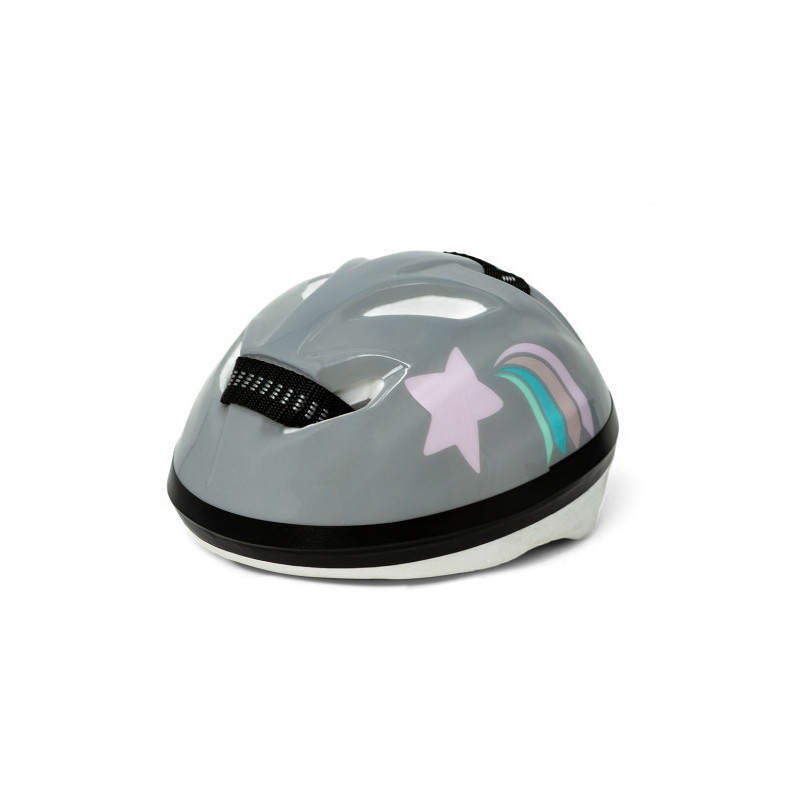 MaMaMeMo - Grå cykelhjälm till dockan