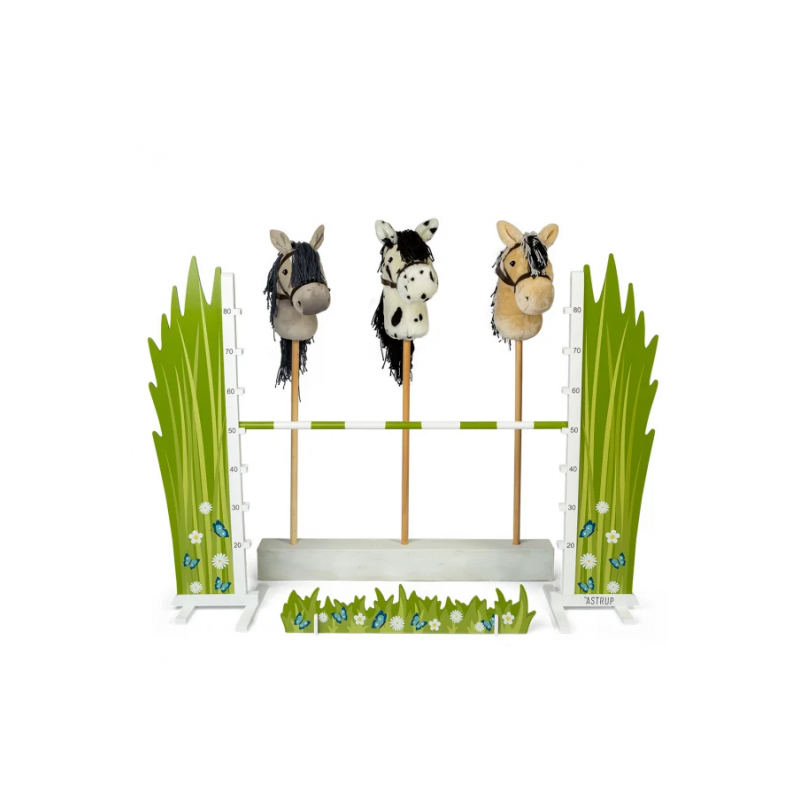 byAstrup - Hopphinder för Käpphäst, blommor