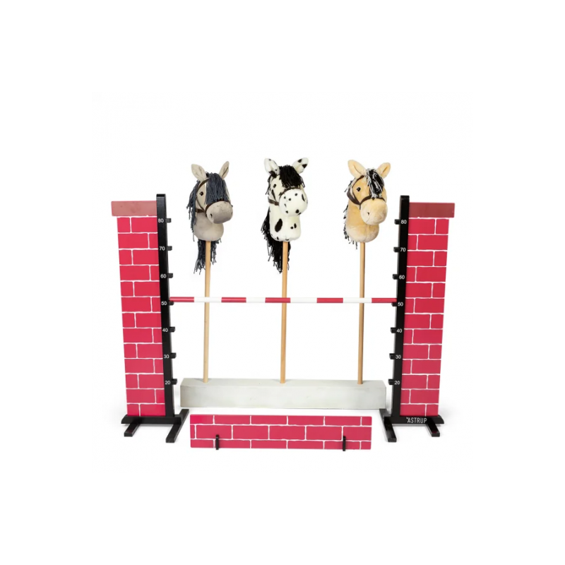 byAstrup - Hopphinder för Käpphäst, mur