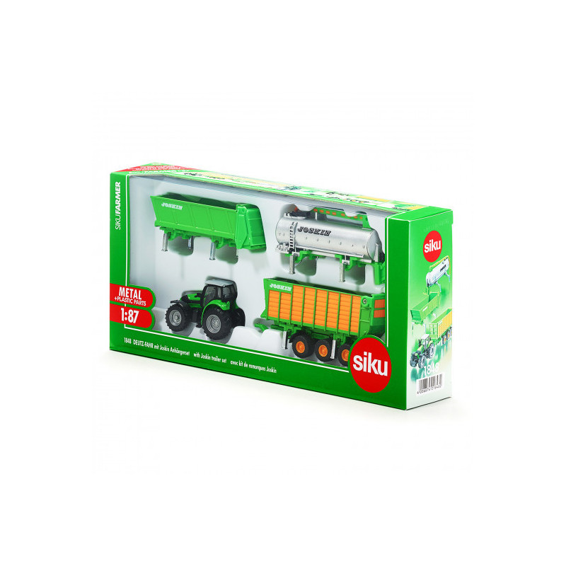 Siku - Trakt, Joskin Trailer Set 1:87