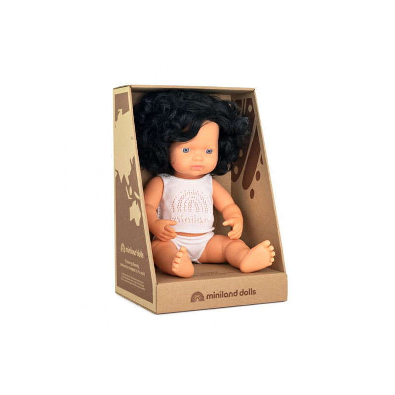 Miniland - Docka Pauline, 38 cm