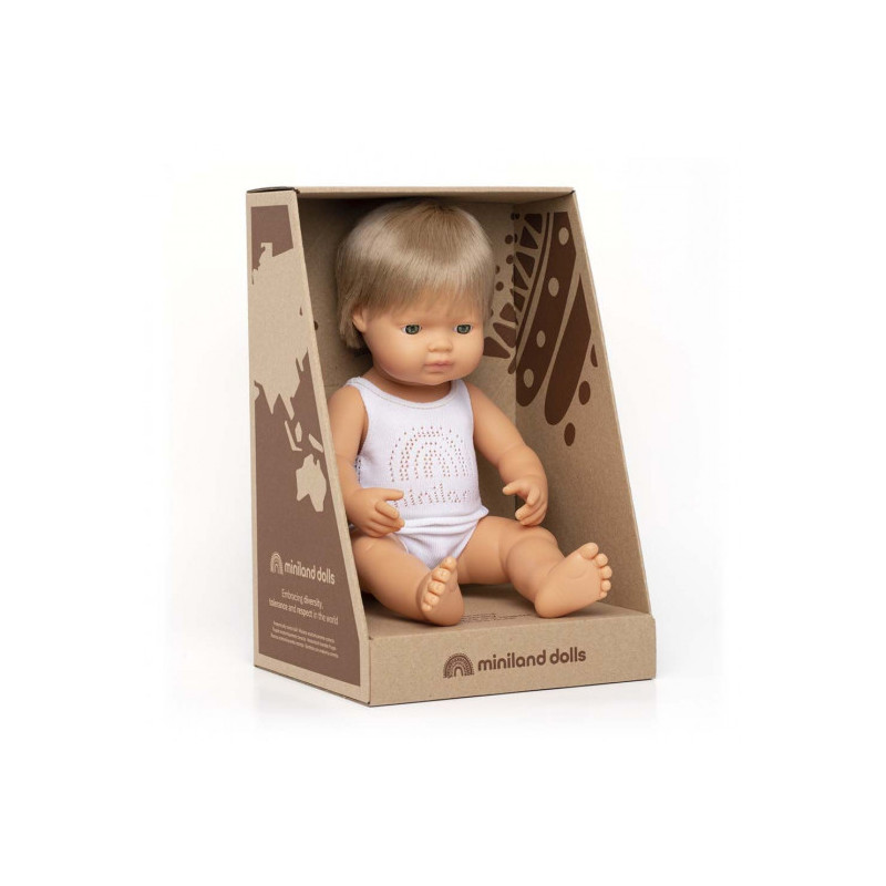 Miniland - Docka Daniel, 38 cm