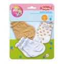 Heless - Sockor till dockan, Glitter, 3 pack (35-45cm)
