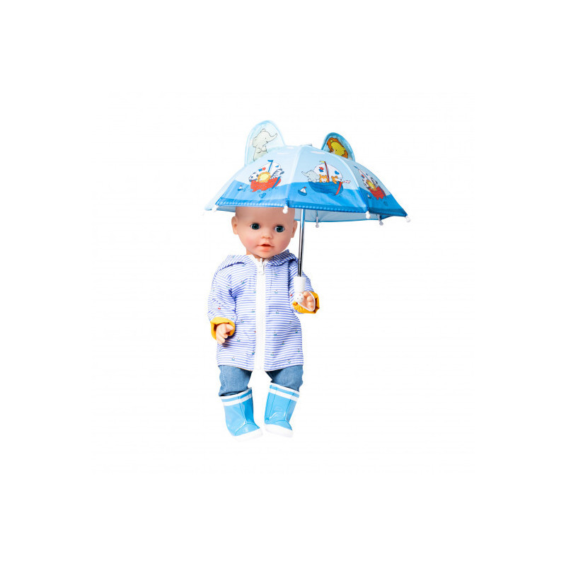 Heless - Vändbar regnjacka, 35-45cm