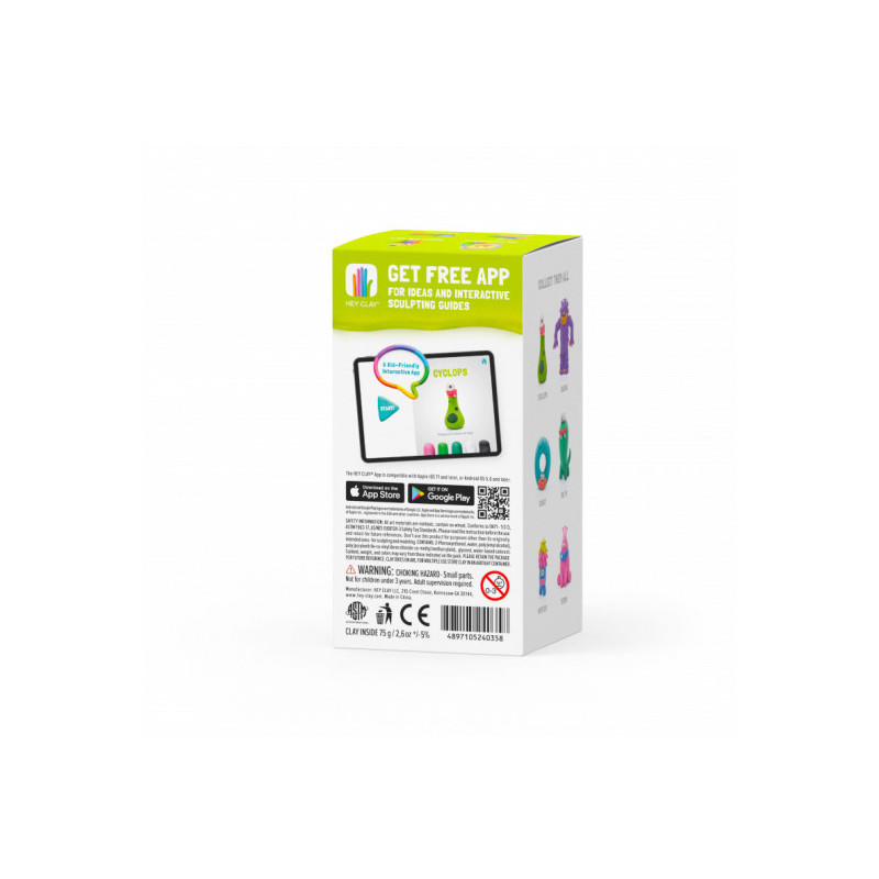 Hey Clay - Claymates Cyclops