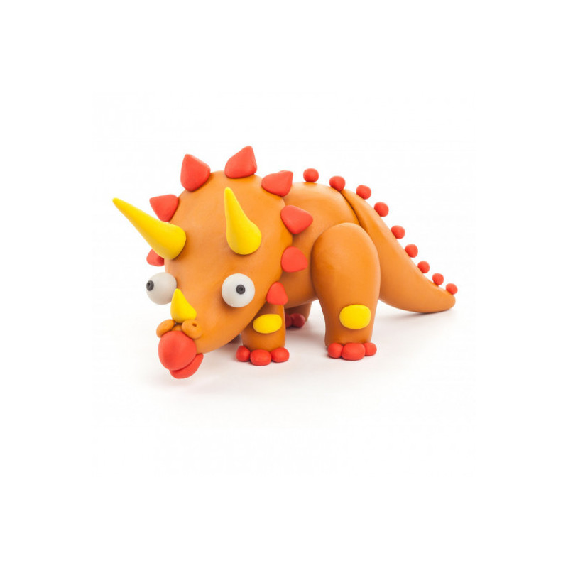 Hey Clay - Claymates Triceratops