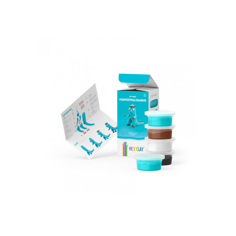 Hey Clay - Claymates Pachycephalosaurus