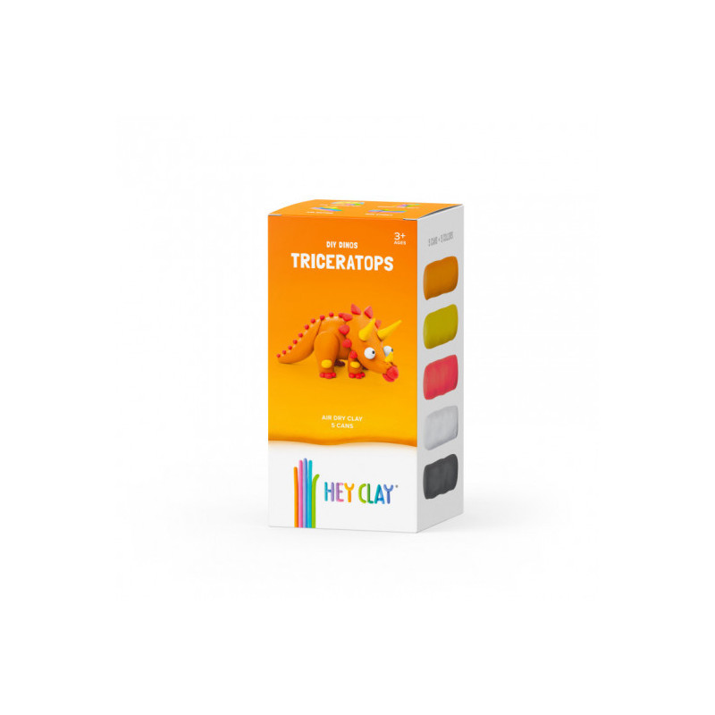 Hey Clay - Claymates Triceratops
