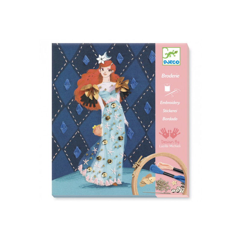 Djeco - Broderie, Fashion Coctail