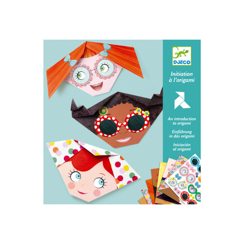 Djeco - Origami, Pretty faces