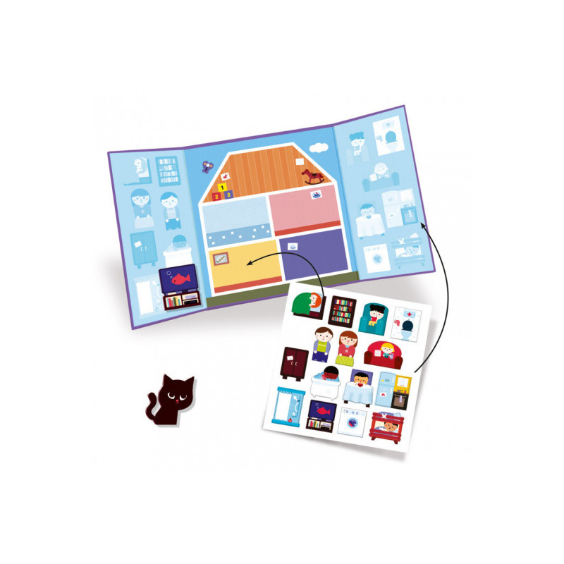 Djeco - Stickers - House