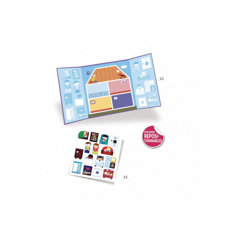 Djeco - Stickers - House