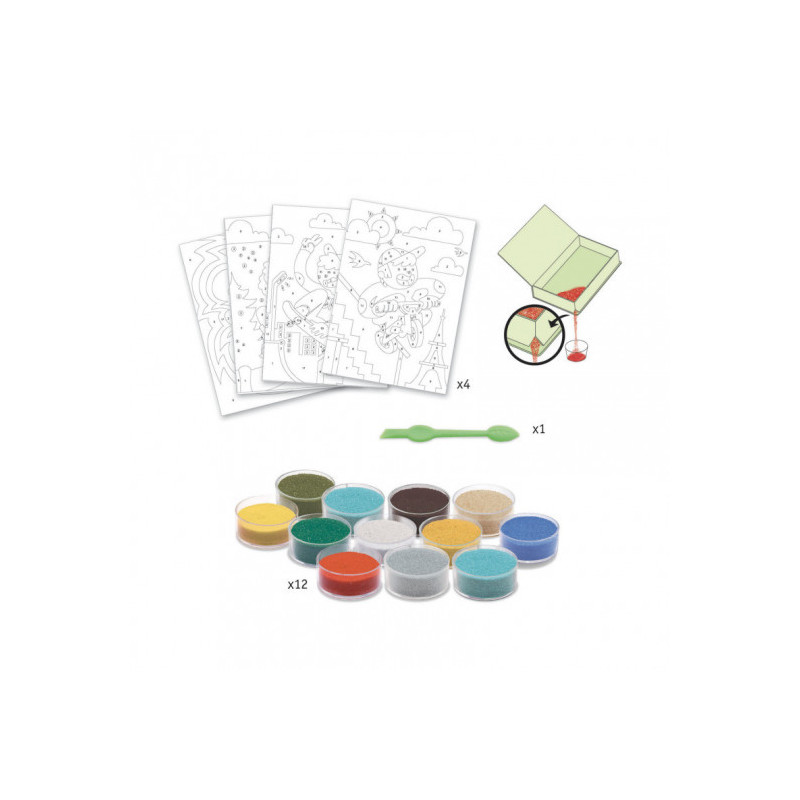 Djeco - Sand, Boardsport fun