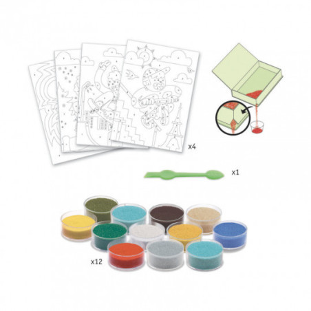 Djeco - Sand, Boardsport fun