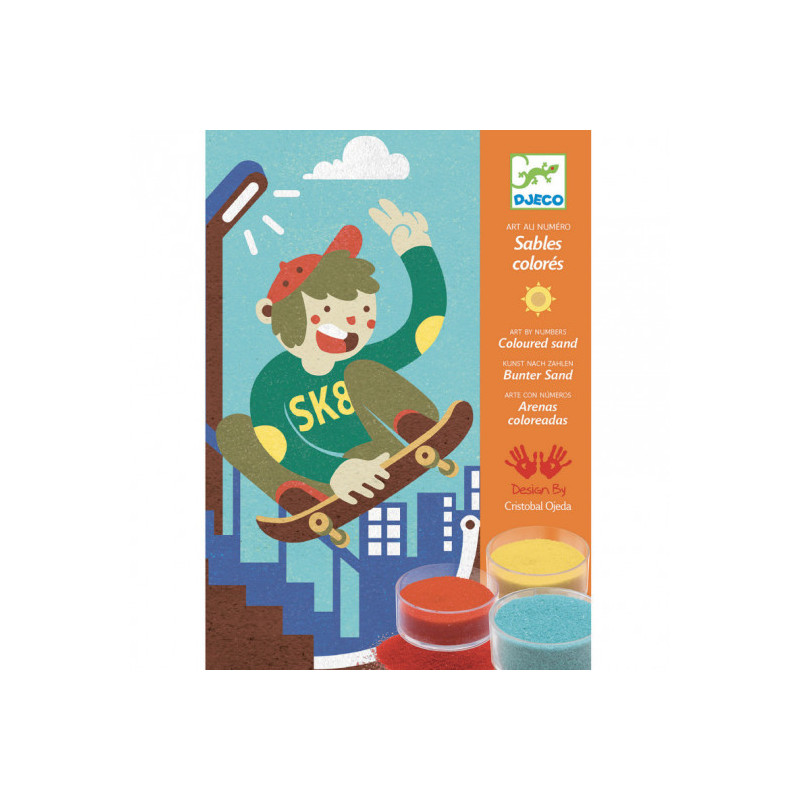 Djeco - Sand, Boardsport fun