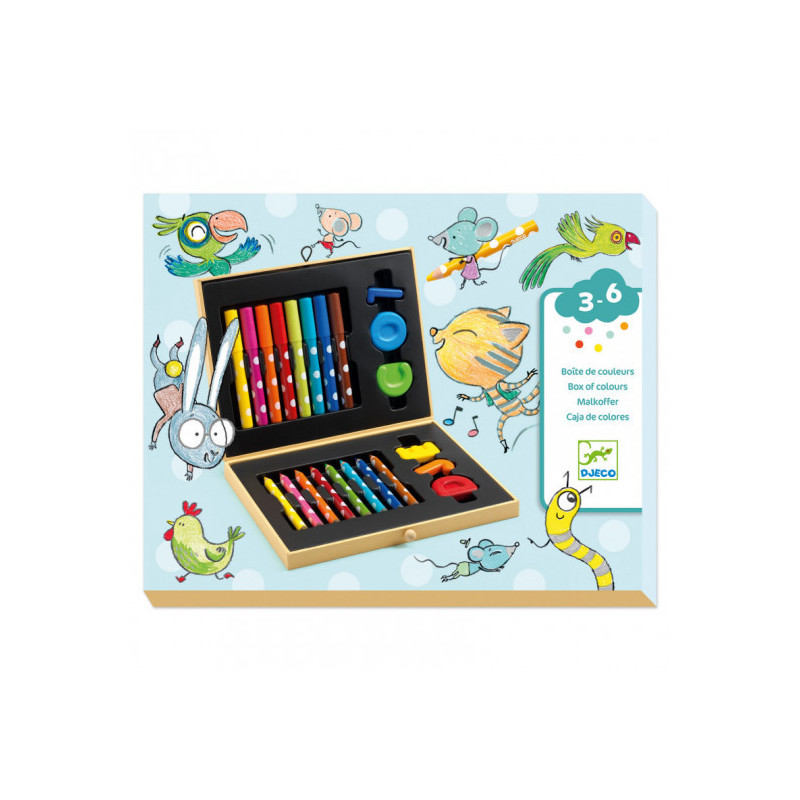 Djeco - Box of Colours for Toddlers