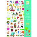 Djeco - 1000 stickers for little ones