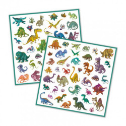 Djeco - Stickers, Dinosaurs