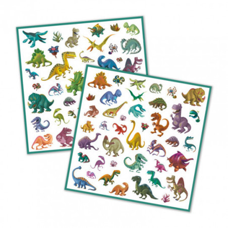 Djeco - Stickers, Dinosaurs