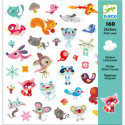 Djeco - Stickers, Small friends