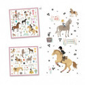 Djeco - Stickers. horses