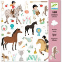 Djeco - Stickers. horses