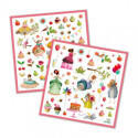 Djeco - Stickers Princesses tea party