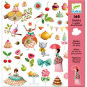 Djeco - Stickers Princesses tea party