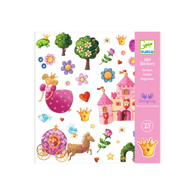 Djeco - Stickers Princess Marguerite