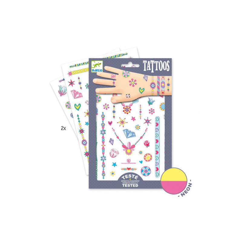 Djeco - Tattoo, Jenni¬¥s Jewels