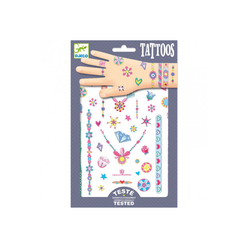 Djeco - Tattoo, Jenni¬¥s Jewels