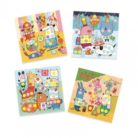 Djeco - With coloured dots