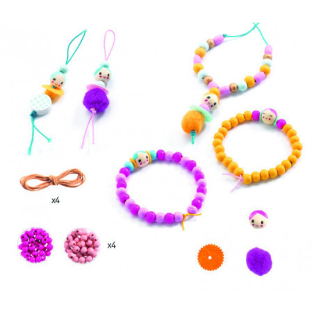 Djeco - Beads and figurines