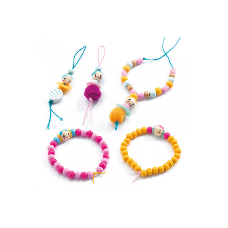 Djeco - Beads and figurines