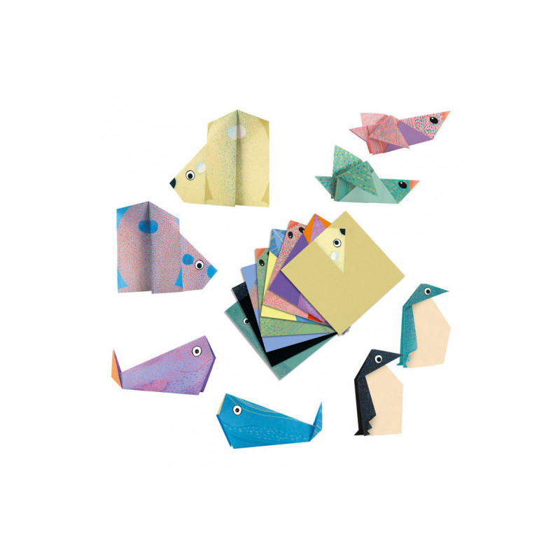 Djeco - Origami, Polar Animals
