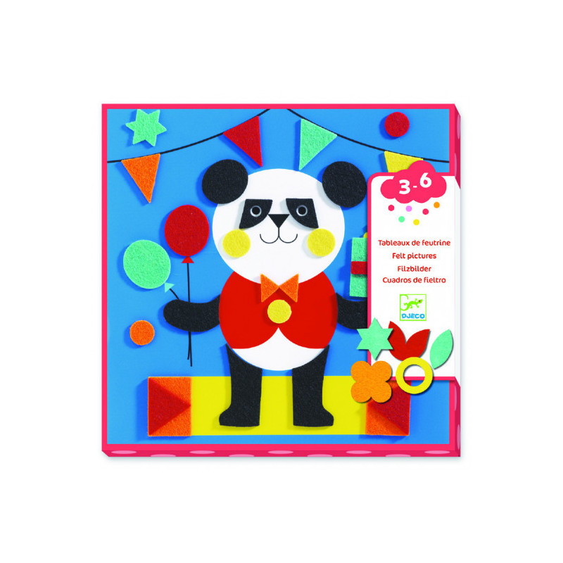 Djeco - Collage, Gentle creatures